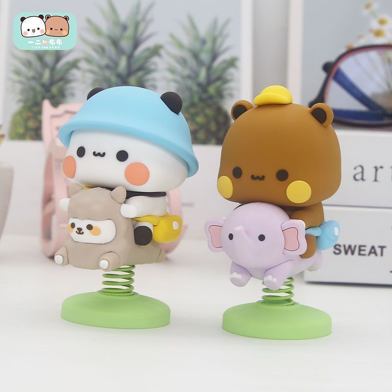 Car Accessories To Buy - Yier Bubu Spring Swing Figurine Cute