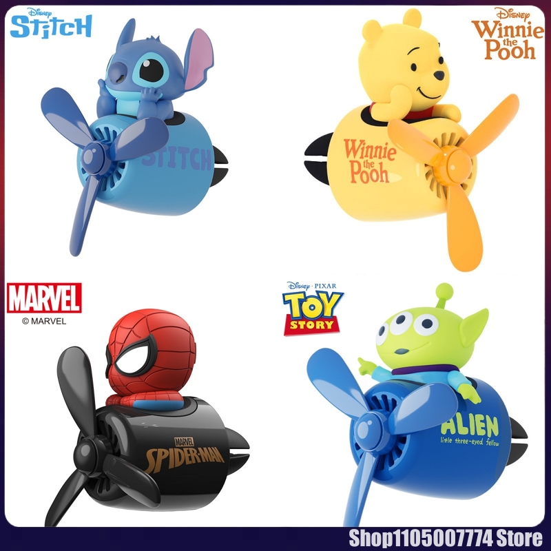 Car Accessories To Buy - Stitch Spiderman Alien Characters Car Mounted