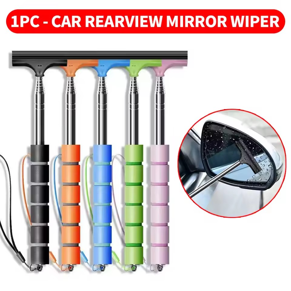 Car Accessories To Buy - Rearview Mirror Windscreen Wiper Retractable Portable