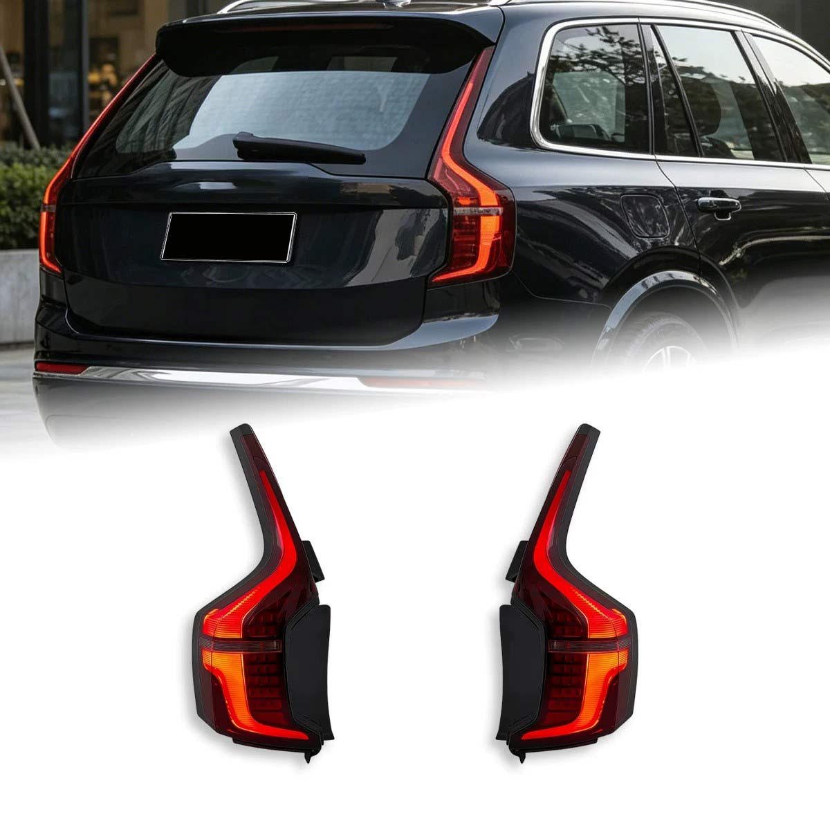 Upgraded Tail Lights Rear Lamp - Volvo Car Accessories Xc90 评论和价格