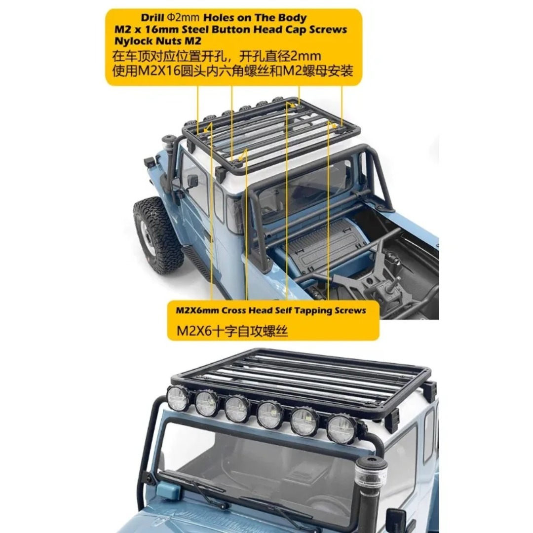 Custom Roll Cage Luggage Rack  - Car Accessories Roof Rack 评论和价格