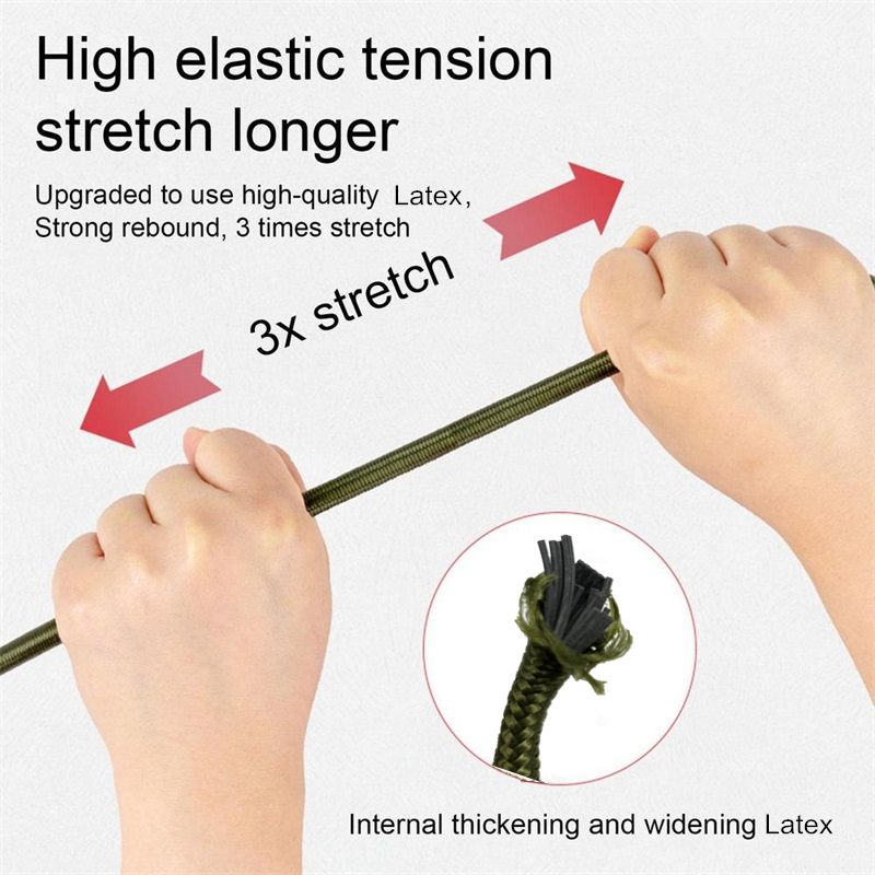 30-210cm 7mm Packing Ropes Ela - Car Accessories Roof Rack 评论和价格