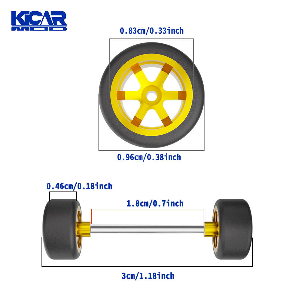 1/64 Model Detachable Wheels R - Car Accessories To Buy 评论和价格