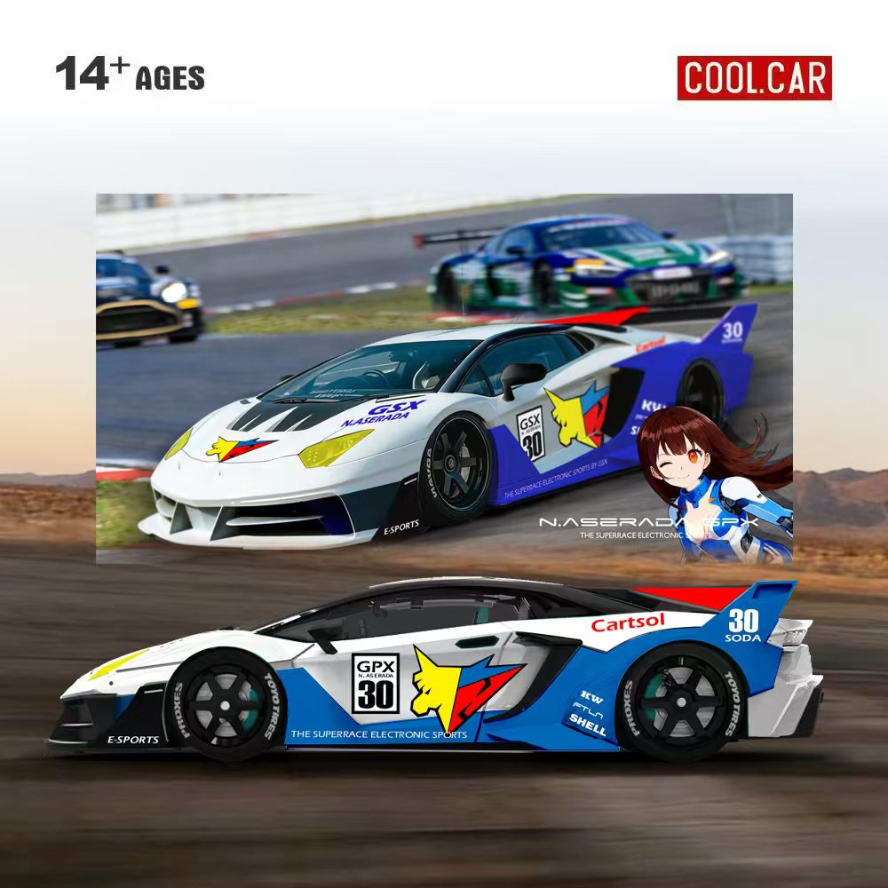 Cool Car 1:64 GTEVO Superrace  - Car Accessories To Buy 评论和价格