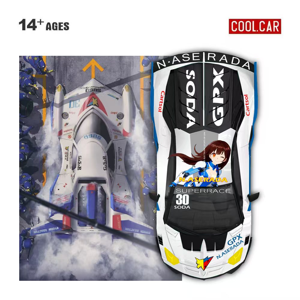 Cool Car 1:64 GTEVO Superrace  - Car Accessories To Buy 评论和价格
