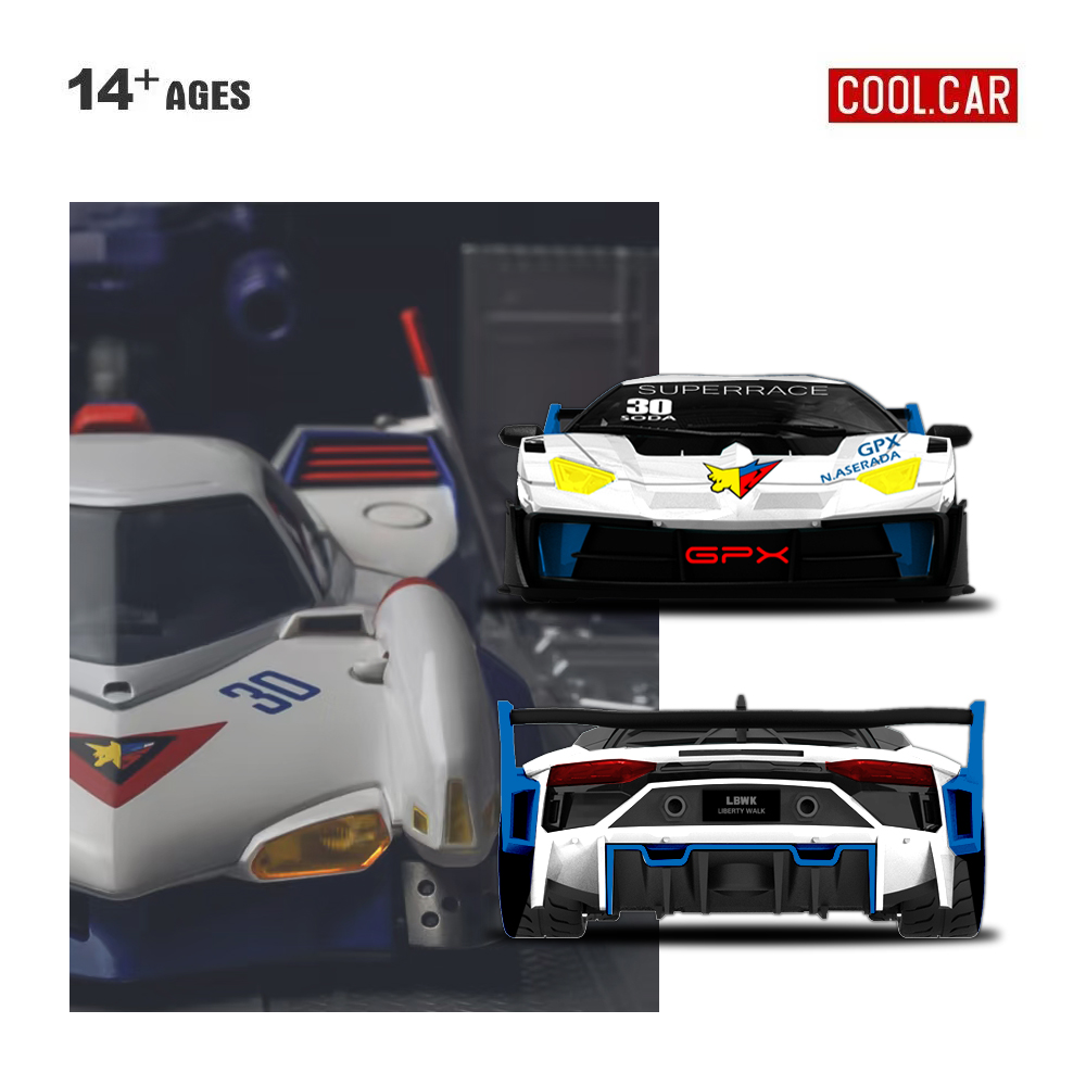 Cool Car 1:64 GTEVO Superrace  - Car Accessories To Buy 评论和价格