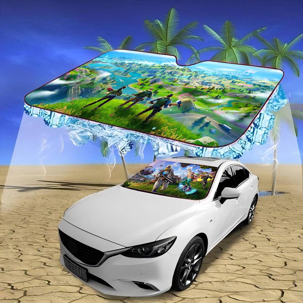 Cartoon Game F-FortniteS Car W - Car Accessories Rear 评论和价格