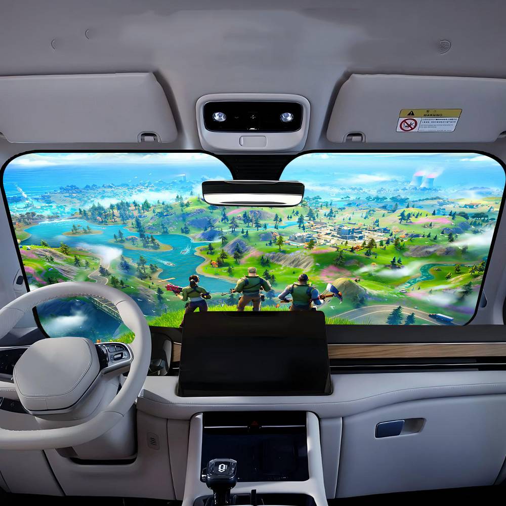 Cartoon Game F-FortniteS Car W - Car Accessories Rear 评论和价格