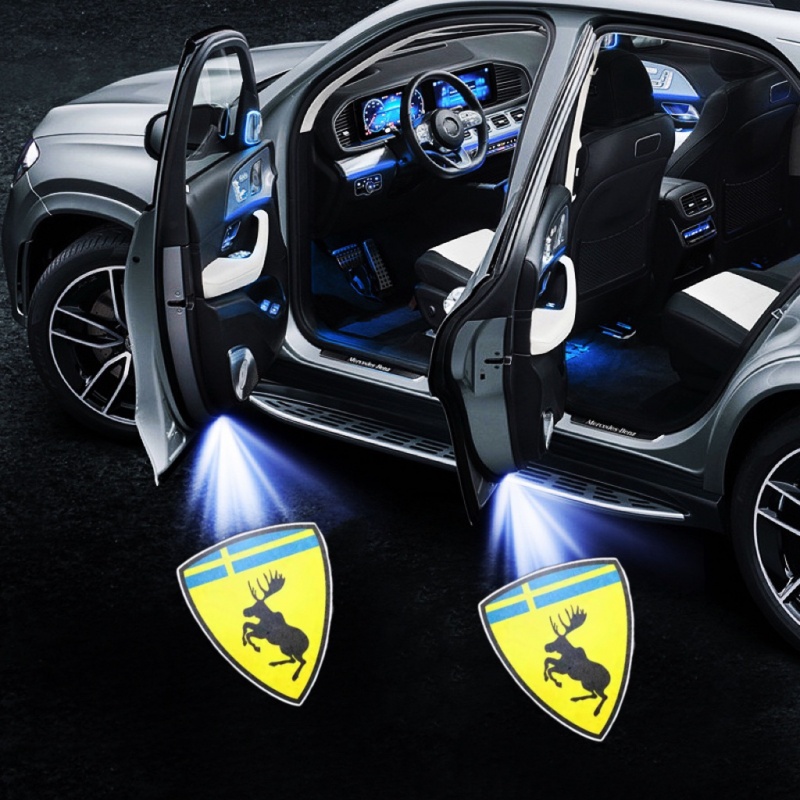 Car LED Door Welcome Lights La - Volvo Car Accessories Xc90 评论和价格