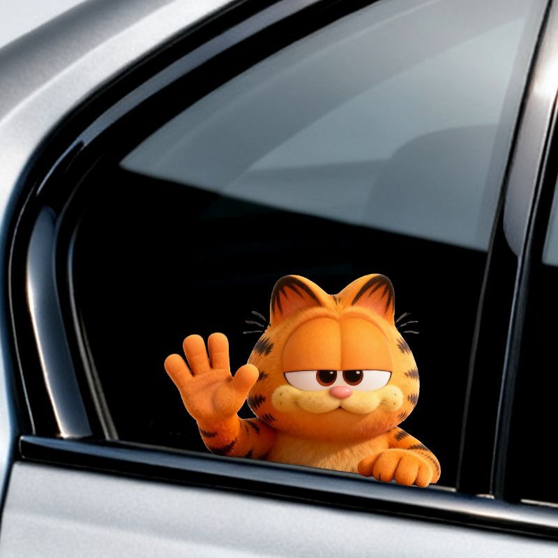 Garfield anime cartoon cute fu - Car Accessories To Buy 评论和价格
