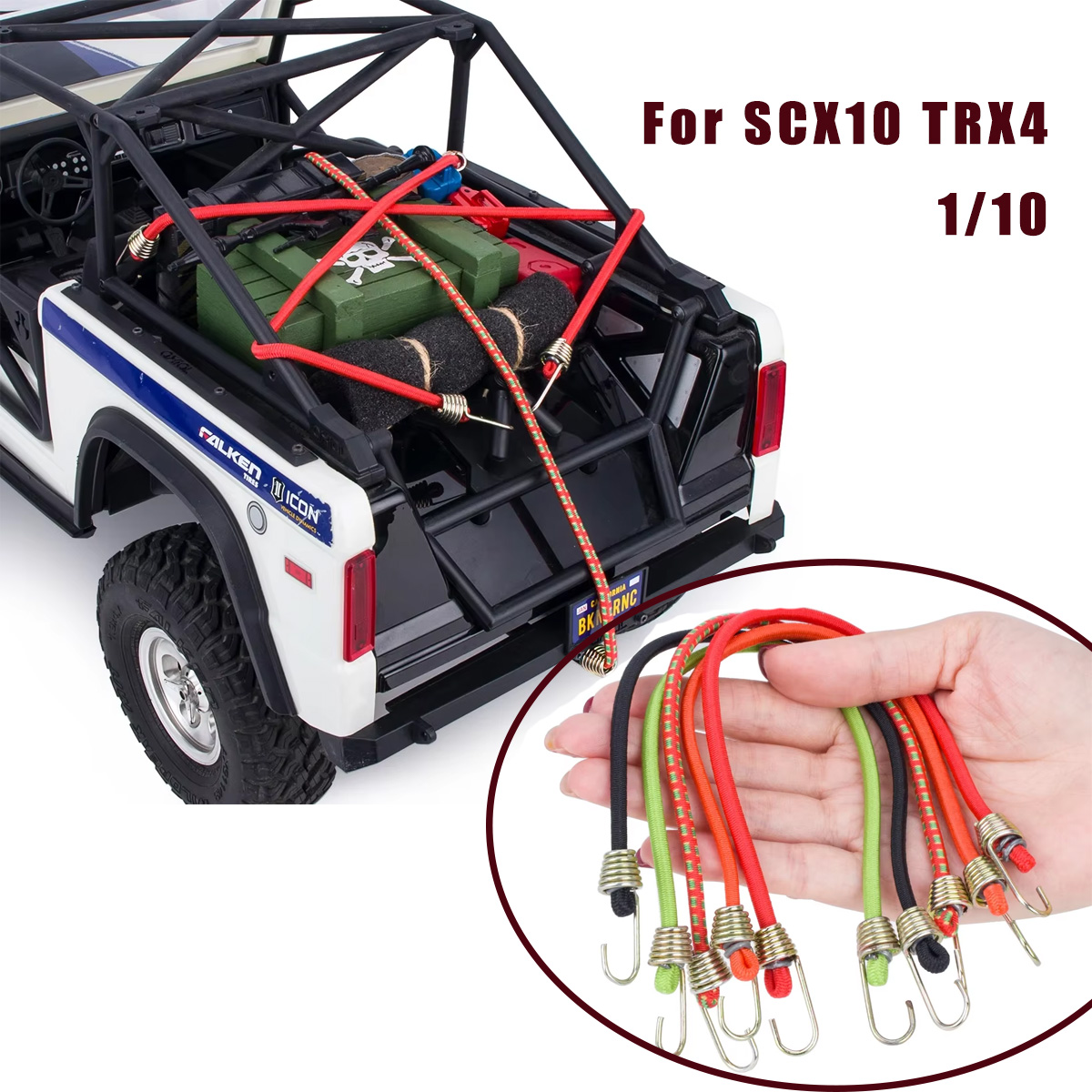 Bungee Cords 5/10Pcs w/ Hooks  - Car Accessories Roof Rack 评论和价格